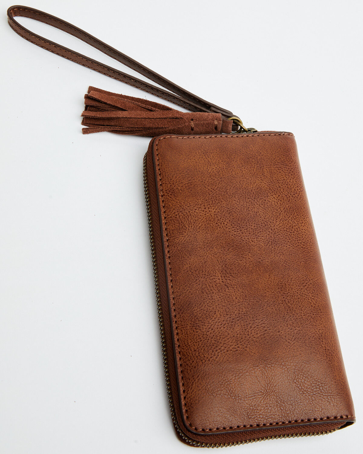 Image #3 - Shyanne Women's Tooled Wallet, Brown, hi-res