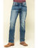 Ariat Men's M4 Dakota Low Stretch Stackable Slim Straight Jeans , Blue, hi-res