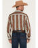 Image #4 - Zach Top X Kimes Ranch Men's Hickory Striped Long Sleeve Button-Down Stretch Western Shirt, Brown, hi-res