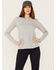 Image #1 - Timberland Women's Cotton Core Long Sleeve T-Shirt, Grey, hi-res