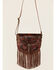 Image #2 - Idyllwind Women's Lenora Longhorn Tooled Leather Crossbody Bag, Brown, hi-res