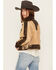 Image #4 - Double D Ranch Women's Studded Duttons Jacket , Tan, hi-res