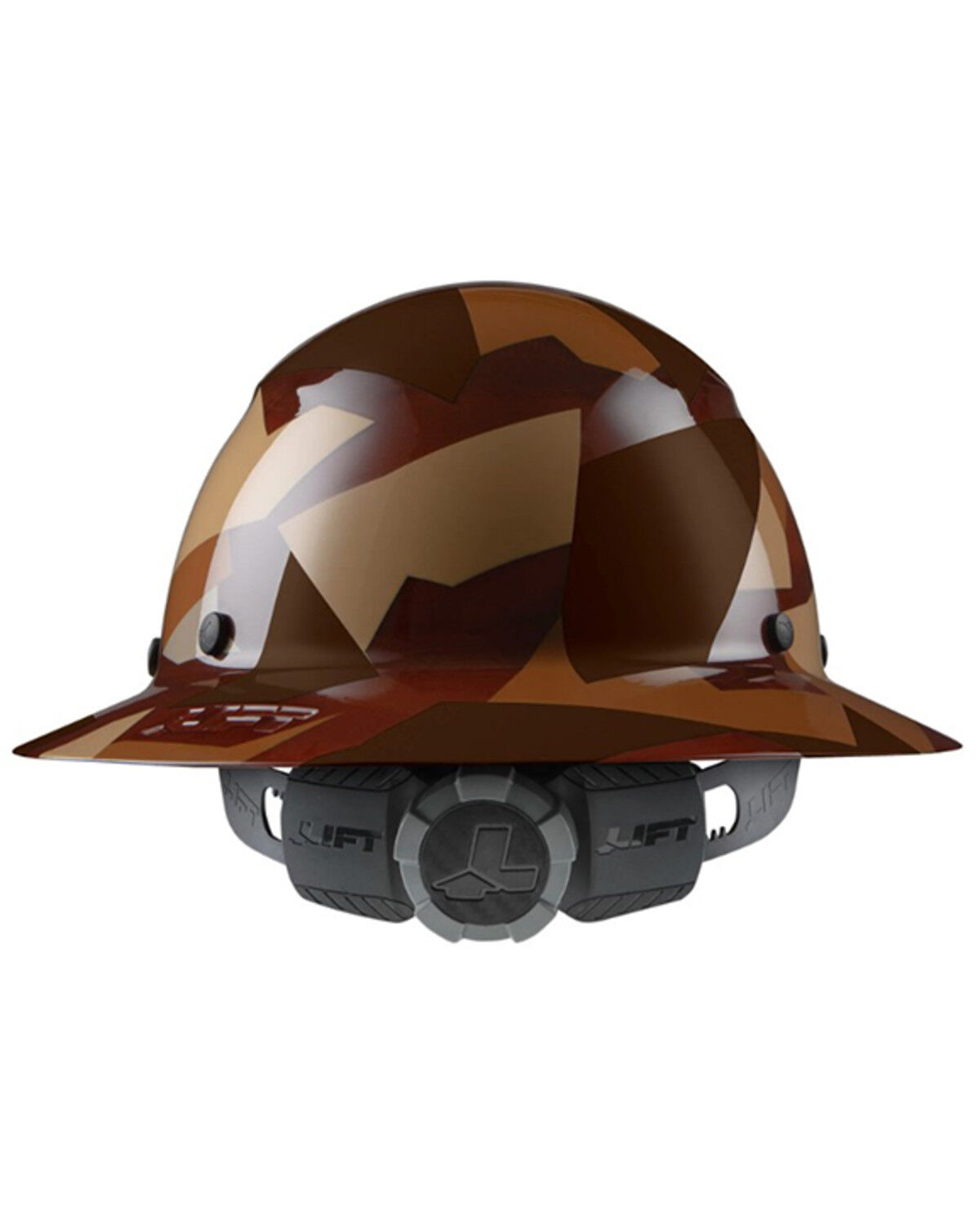 Image #3 - Lift Safety Dax Fifty/50 ANSI-G, TYPE 1 Full Brim Hard Hat, Brown, hi-res