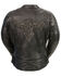 Image #3 - Milwaukee Leather Women's Concealed Carry Embroidered Phoenix Leather Jacket, Black, hi-res