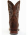 Image #5 - Cody James Men's Walnut Western Boots - Broad Square Toe, Brown, hi-res