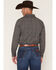 Image #4 - Gibson Trading Co Men's After Hours Medallion Print Long Sleeve Button-Down Western Shirt, Navy, hi-res