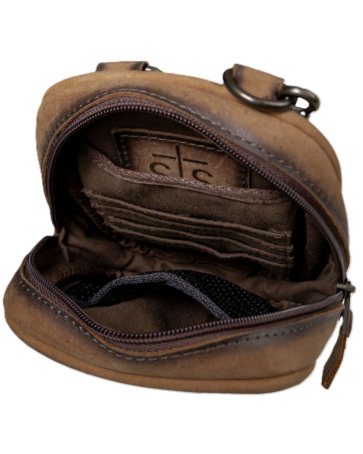 Image #4 - STS Ranchwear by Carroll Women's Baroness Auzlyn Crossbody Bag, Brown, hi-res