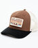 Image #1 - Cody James Men's American Cowboy USA Recreation Patch Ball Cap, Brown, hi-res