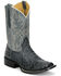 Image #1 - Tony Lama Men's Blaine Exotic Ostrich Western Boots - Broad Square Toe, Grey, hi-res