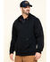 Image #3 - Hawx Men's FR Zip Up Fleece Work Hoodie - Tall , Black, hi-res