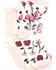 Shyanne Girls' Pointelle Floral Crew Socks - 2 Pack, Multi, hi-res