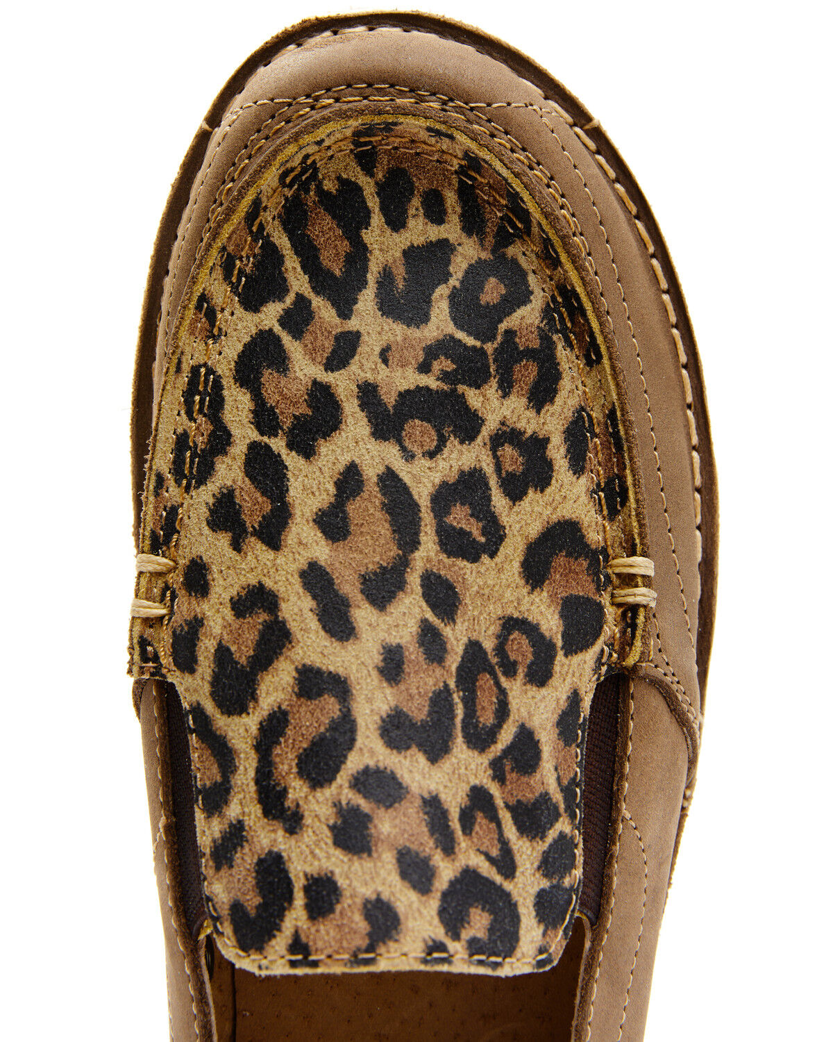 Image #6 - RANK 45® Women's Leopard Casual Slip-On Shoe - Moc Toe, , hi-res