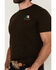 Image #3 - Cowboy Hardware Men's 8 Seconds Short Sleeve Graphic T-Shirt, Chocolate, hi-res