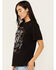 Image #2 - Idyllwind Women's Helen Country Music and Beer Short Sleeve Graphic Tee, Black, hi-res