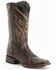 Ferrini Men's Jeese Brown Alligator Print Western Boots - Broad Square Toe, Brown, hi-res