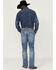 Image #3 - Wrangler 20X Men's Mist Stretch Slim Bootcut Jeans, Light Wash, hi-res