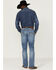 Image #3 - Wrangler 20X Men's Mist Stretch Slim Bootcut Jeans , Light Wash, hi-res