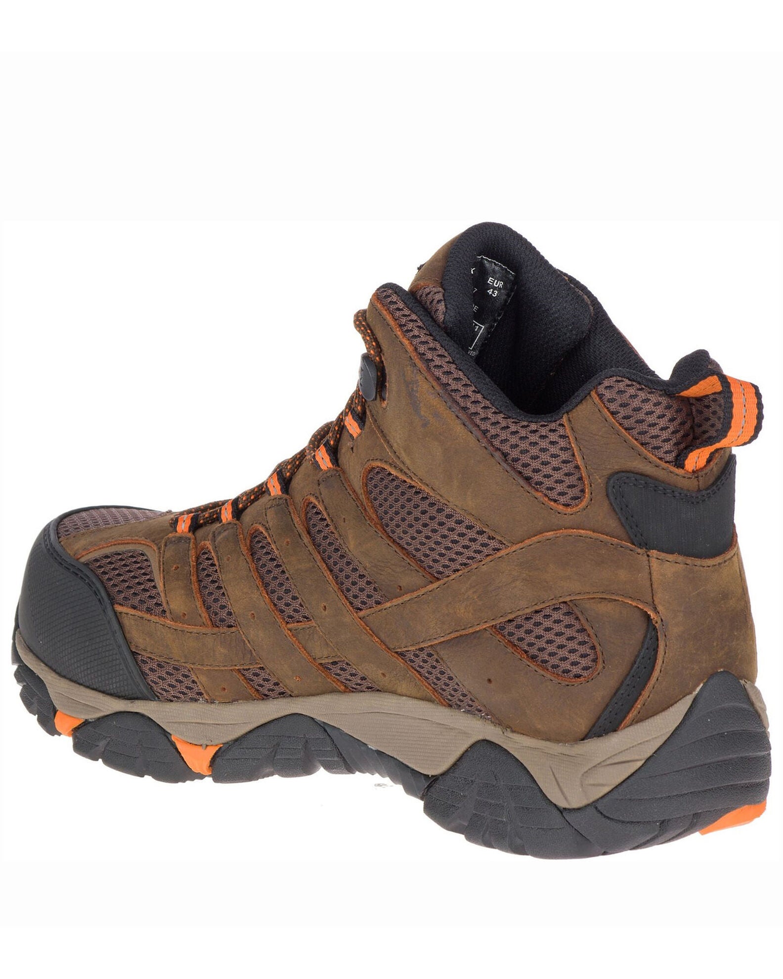Product Name Merrell Men's MOAB Vertex Waterproof Work Boots Composite Toe