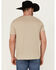 Image #4 - Cody James Men's Southwest Reins Logo Short Sleeve Graphic T-Shirt, Tan, hi-res