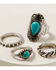 Image #2 - Idyllwind Women's Lay Low Ring Set, Silver, hi-res