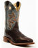 Image #1 - Justin Men's Bender Western Boots - Broad Square Toe, Brown, hi-res