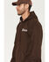 Image #3 - Coors Men's Desert Rider Hooded Sweatshirt, Dark Brown, hi-res