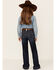 Image #4 - Ariat Girls' Naomi Ella Trouser, Blue, hi-res