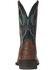 Ariat Men's Crocodile Print Sport Buckout Western Performance Boots - Broad Square Toe, Brown, hi-res