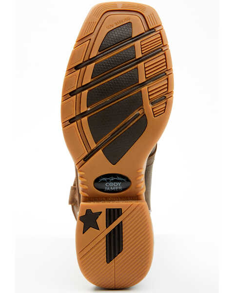 Cody James Men's Summit Lite Xero Gravity Performance Western Boots - Broad Square Toe, Brown, hi-res