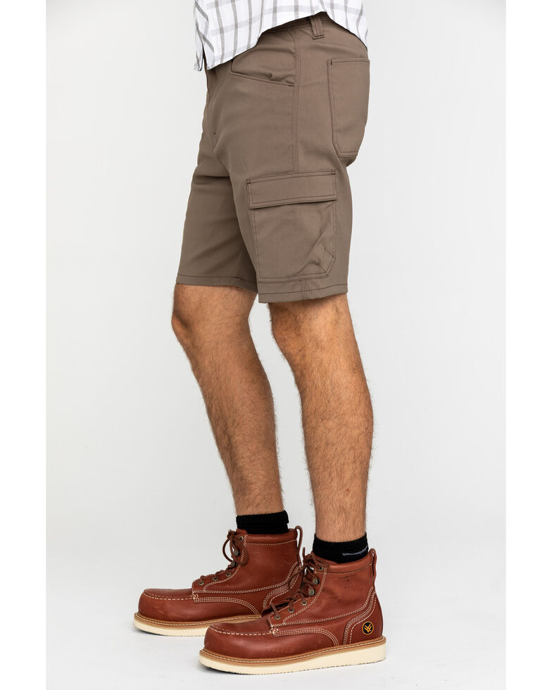 ATG By Wrangler Men's Morel Utility Asymmetric Cargo Shorts , Brown, hi-res