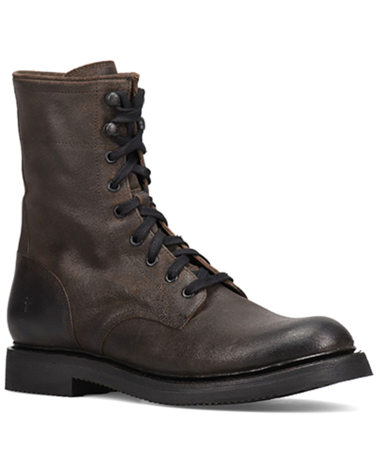 Product Name Frye Men s Dean Combat Lace Up Boots Round Toe