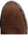 Cody James Men's 8" Waterproof Lace-Up Kiltie Work Boots - Round Toe, Brown, hi-res