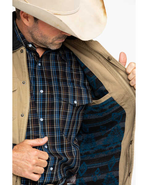 Image #4 - Cody James Men's Ram Canvas Vest, , hi-res