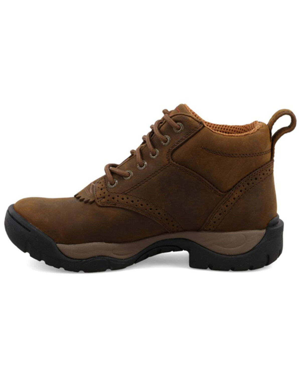 Image #3 - Twisted X Women's 4" All Around Work Boots - Round Toe, Brown, hi-res