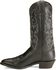 Image #3 - Justin Men's London Calfskin Western Boots - Round Toe, Black, hi-res