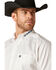 Image #2 - Ariat Men's Team Logo Twill Long Sleeve Button-Down Western Shirt  - Tall, White, hi-res
