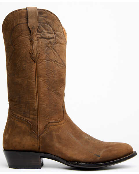 Image #2 - El Dorado Men's Brown Western Boots - Round Toe, Brown, hi-res