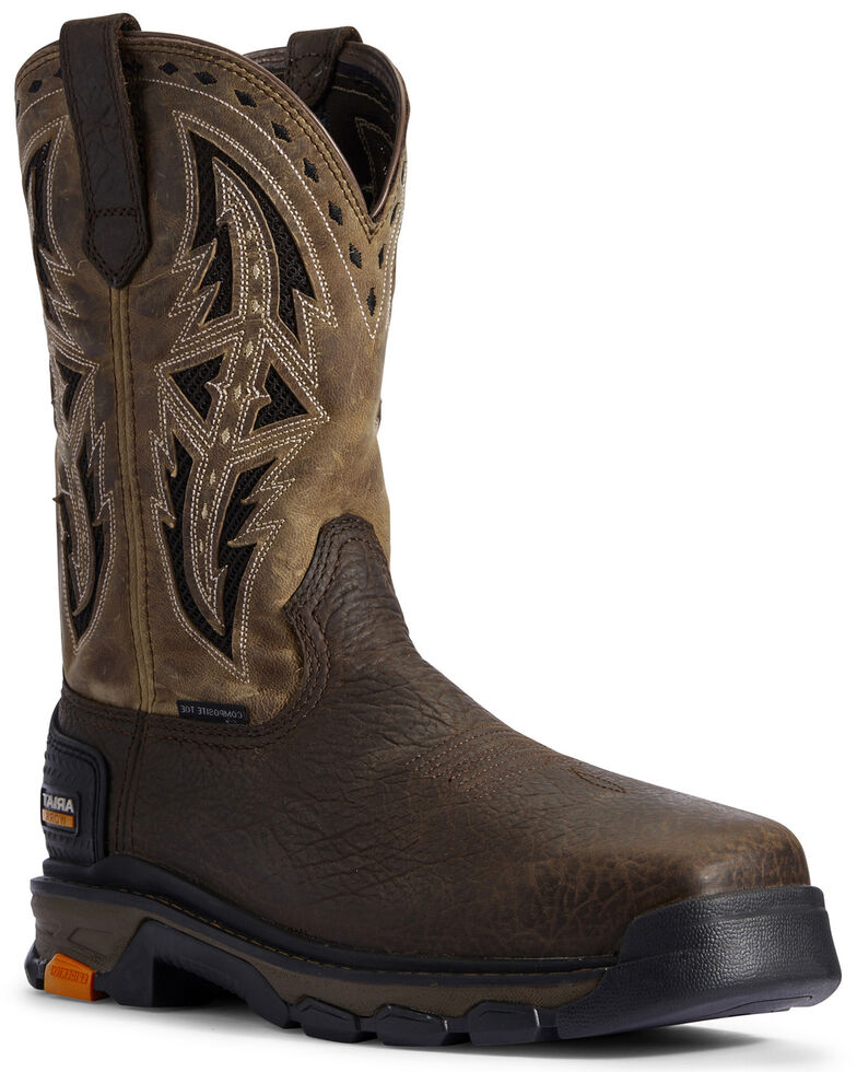 ariat men's intrepid venttek composite toe work boot