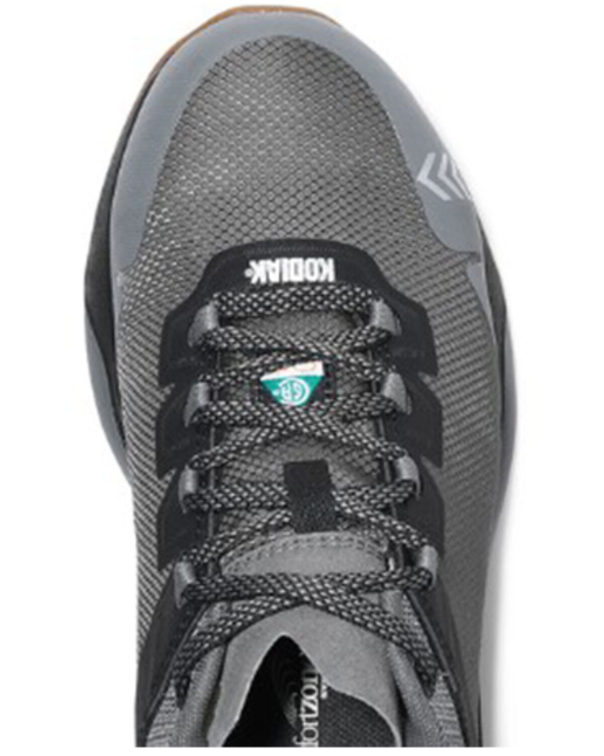 Image #6 - Kodiak Women's Quicktrail Low Athletic Work Shoes - Nano Composite Toe, Grey, hi-res