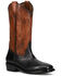 Image #1 - Frye Men's Nash Deco Stitch Western Boots - Broad Square Toe, Black, hi-res