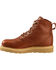 American Worker Men's Russet Lace-Up Work Boots - Steel Toe , Russet, hi-res