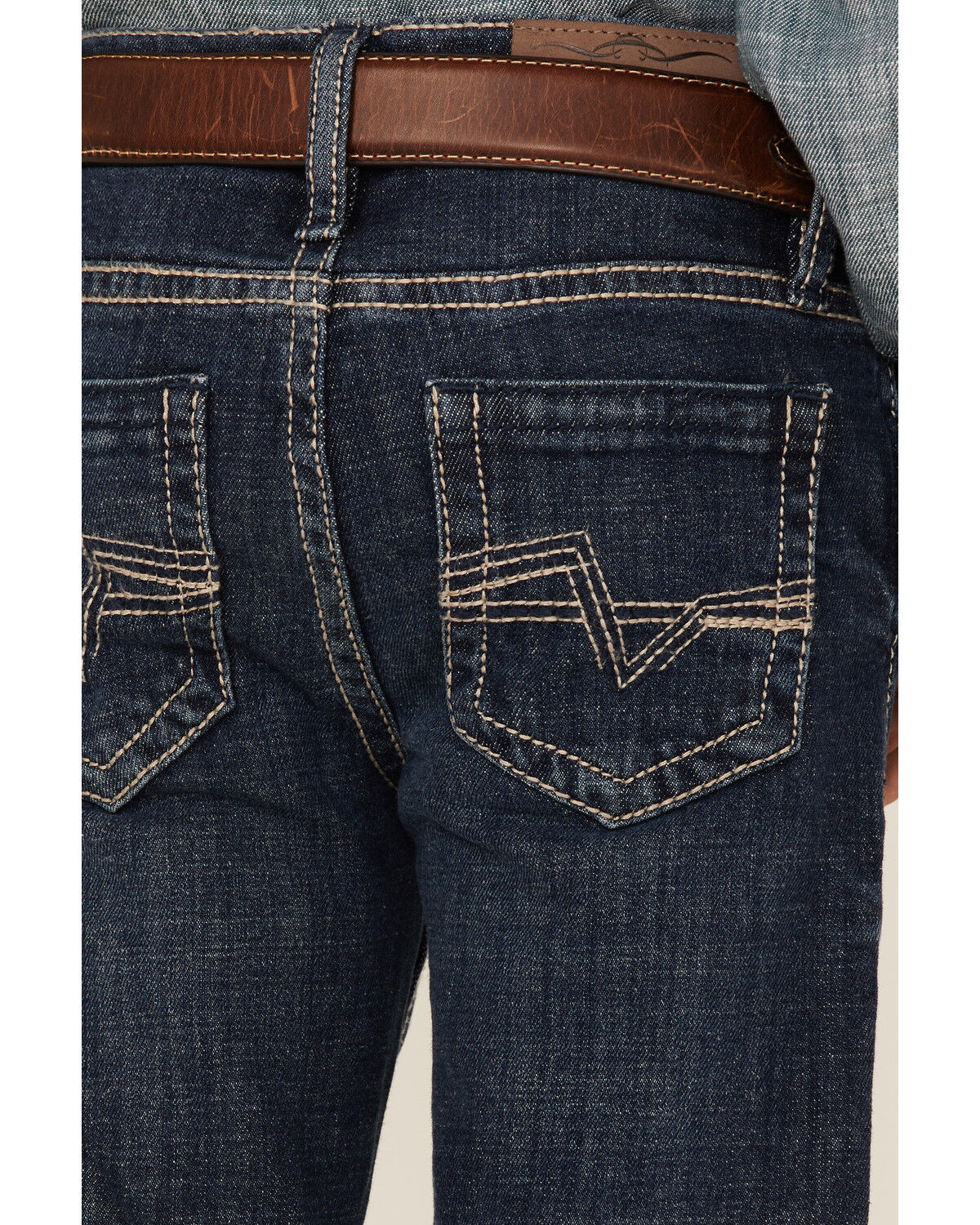 Image #4 - Cody James Boys' Maverick Dark Wash Stretch Straight Jeans, , hi-res