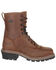 Image #2 - Rocky Men's Waterproof Logger Boots - Composite Toe, Dark Brown, hi-res