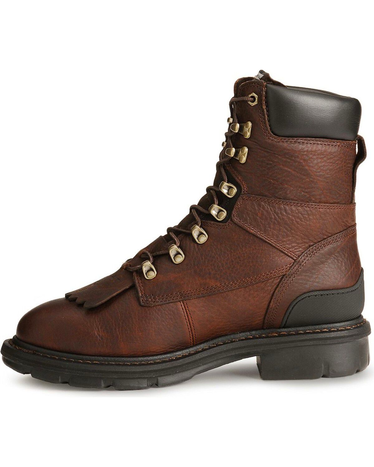 Image #4 - Ariat Hermosa Cobalt XR 8" Lace-up Work Boots - Steel Toe, Redwood, hi-res