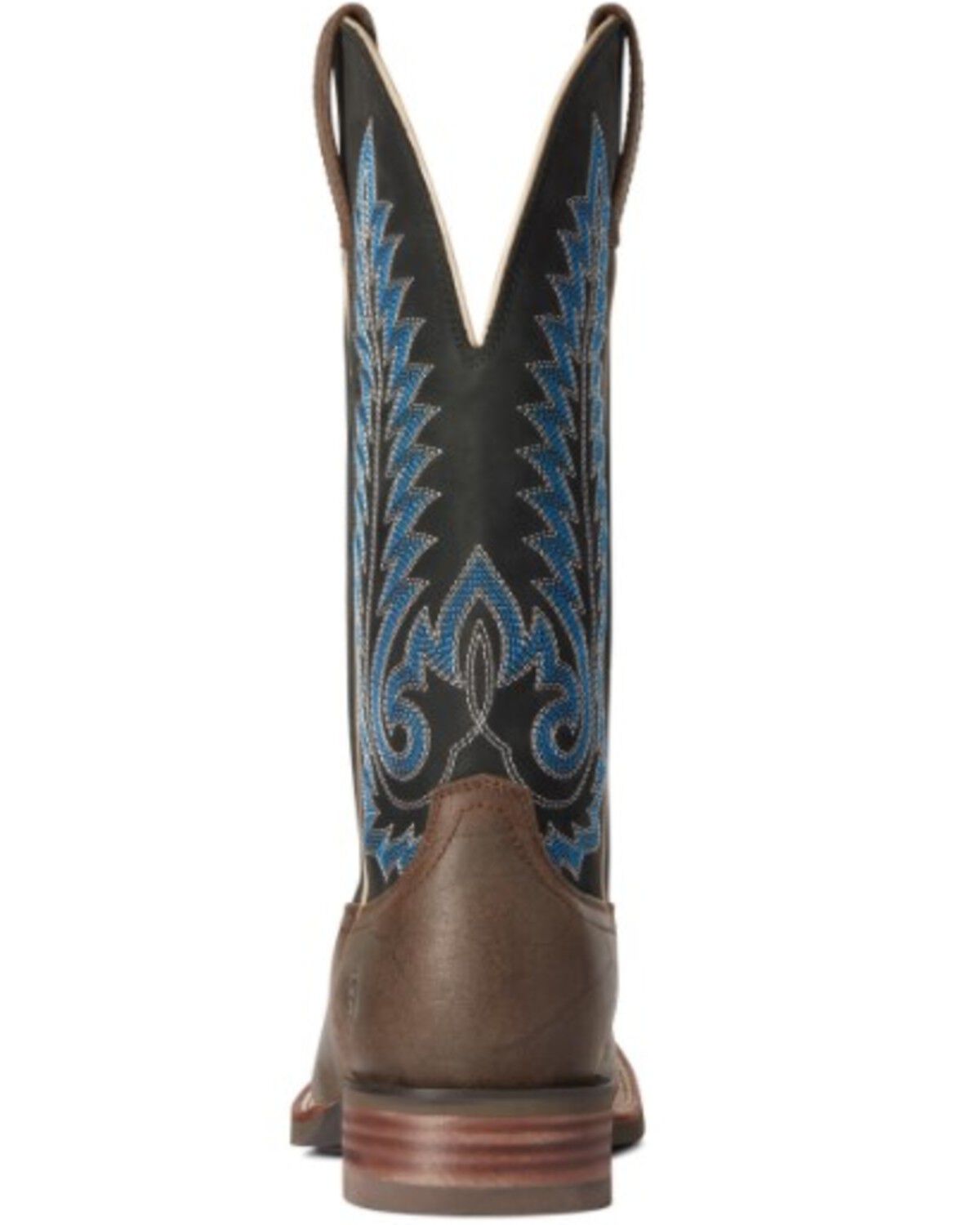 Image #3 - Ariat Men's Creston Western Performance Boots - Broad Square Toe, Brown, hi-res