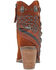 Image #5 - Dingo Women's Suede Bandida Western Booties - Round Toe, Brown, hi-res
