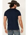Cody James Men's Navy Mexico Fuerte Graphic T-Shirt , Navy, hi-res