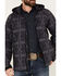 Image #3 - RANK 45® Men's Southwestern Print Softshell Jacket, Charcoal, hi-res