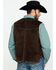 Image #2 - Scully Leatherwear Men's Brown Boar Suede Hunting Vest , , hi-res