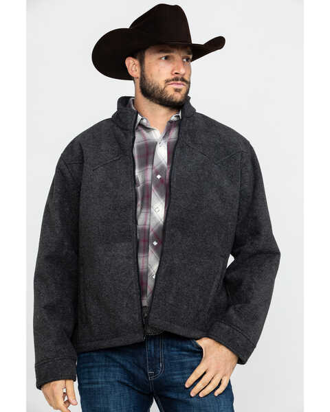 Image #1 - Outback Trading Co. Men's Oregon Jacket , Charcoal, hi-res